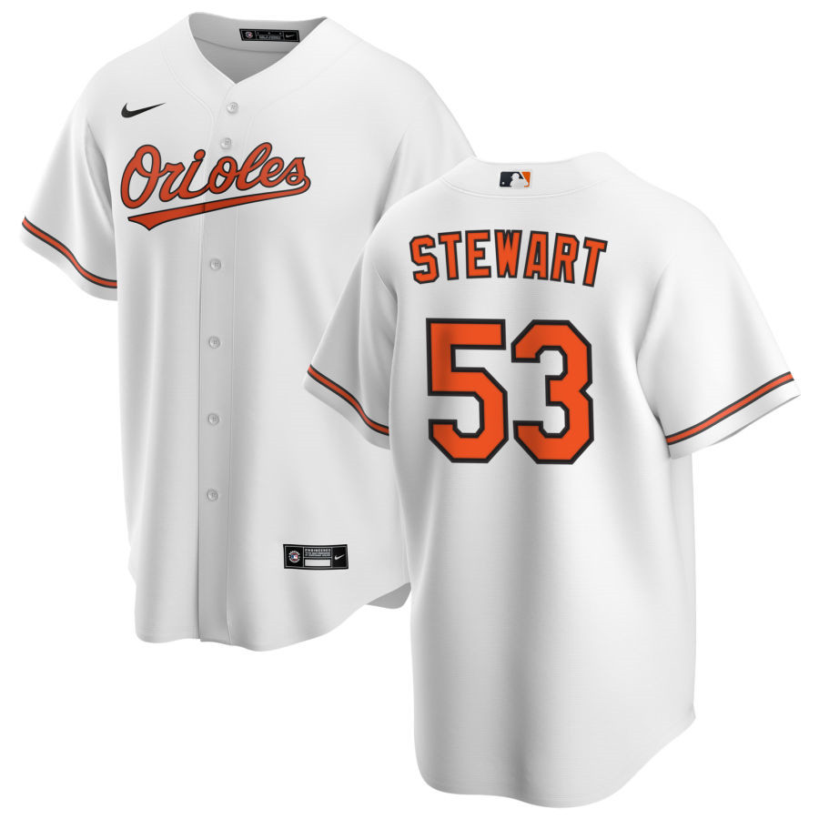 Nike Men #53 Kohl Stewart Baltimore Orioles Baseball Jerseys Sale-White